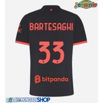 Maglie da calcio AC Milan Davide Bartesaghi #33 Terza Maglia Femminile 2026-27 Manica Corta